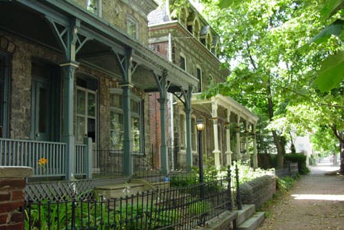 Victorian rowhouses